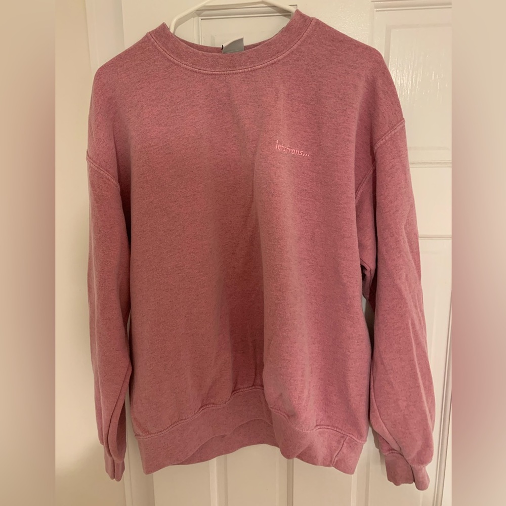 IETS FRANS PINK CREWNECK